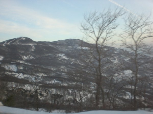 The mountain we skied on!