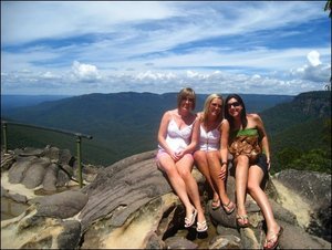 The trio at the blue Mountains