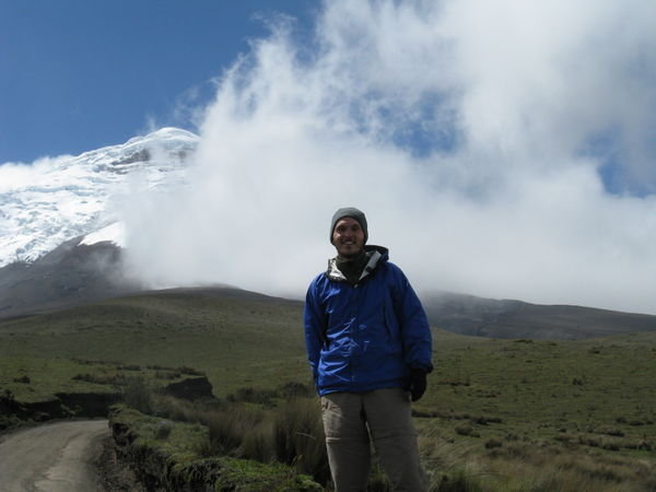 Jack in front of Cotopaxi