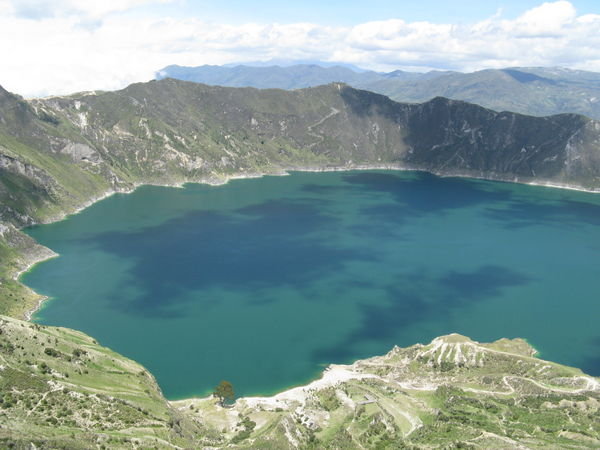 The Quilotoa Crater