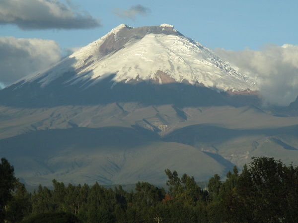 The View of Cotopaxi....