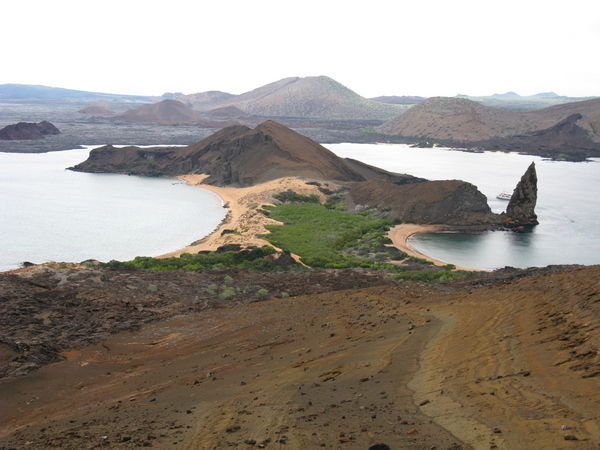 From the summit of Bartolome Island