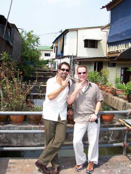 Steve and I in Bangkok