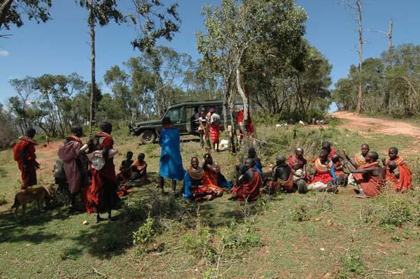 Village Mothers Await Donations