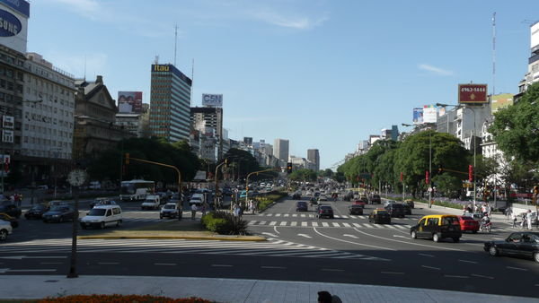 The endless of Traffic of Buenos Aires