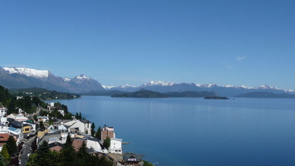 Bariloche from the hostel