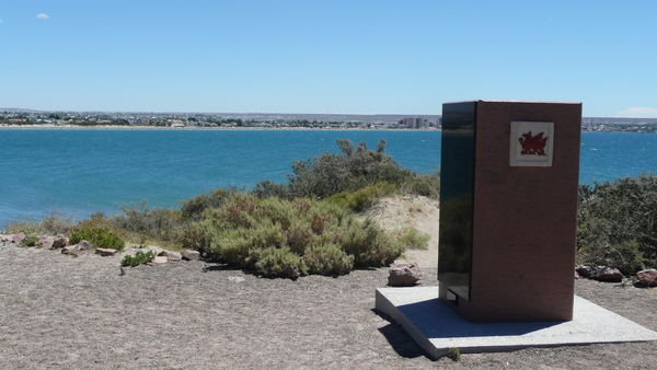 Monument of the Welsh landing in Patagonia