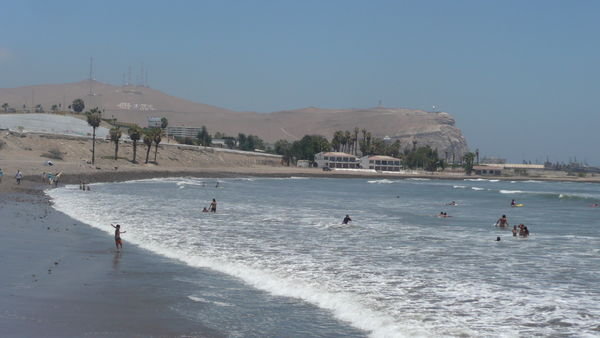 Beach in Arica