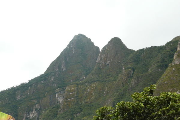 First Glimpses of Huayna Picchu
