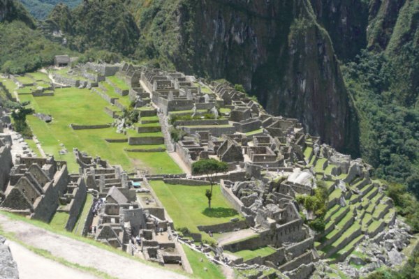 The whole Machu Picchu site