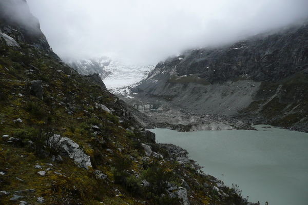 Laguna Llaca in Cordillera Blanca