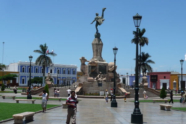 Main Plaza in Trujillo