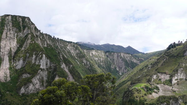 The scenery on the walk from Quilotoa to Chugchilan