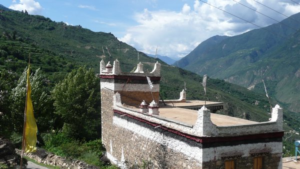 Tibetan village house