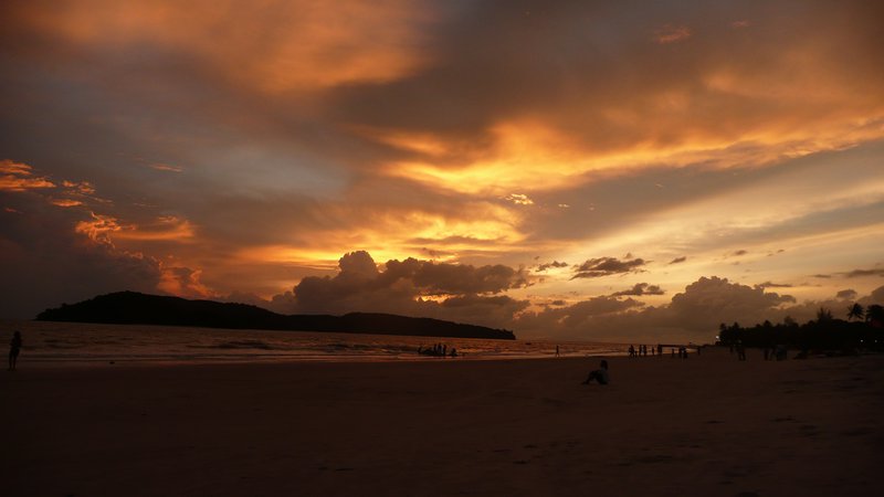 Sunset over Pantai Cenang, Langkawi
