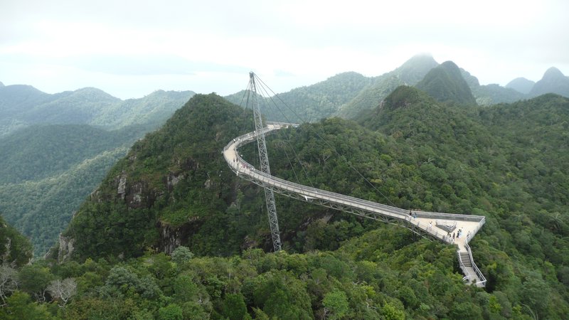 Suspension bridge on Langkawi