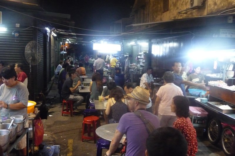 Vibrant night market, Georgetown, Penang