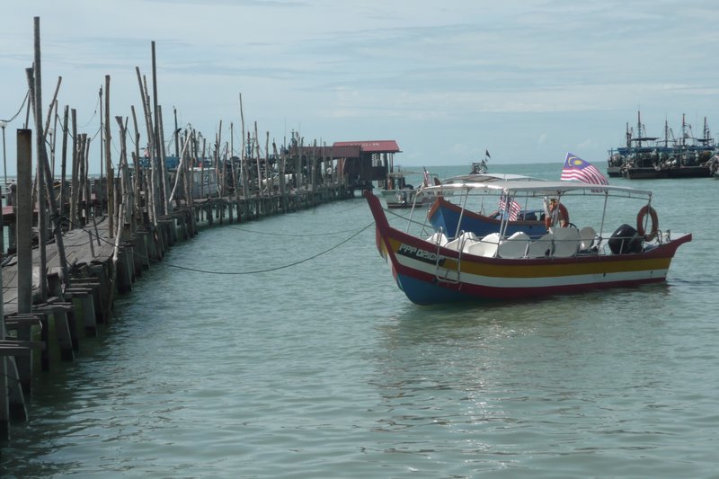 Rickety pier at Teluk Bahang