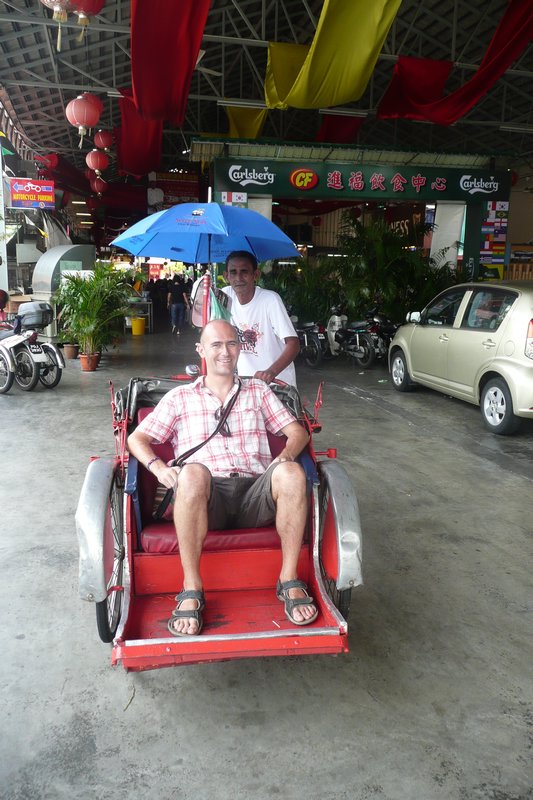 Mike in Trishaw