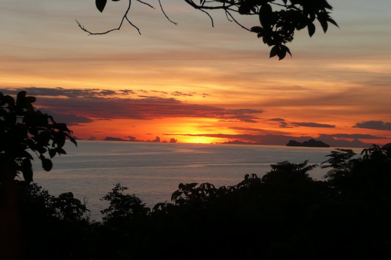 Sunset over Koh Phangan
