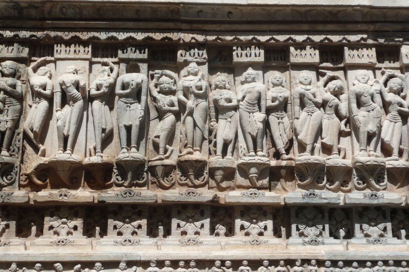 Carvings on Jagdish Temple - Udaipur