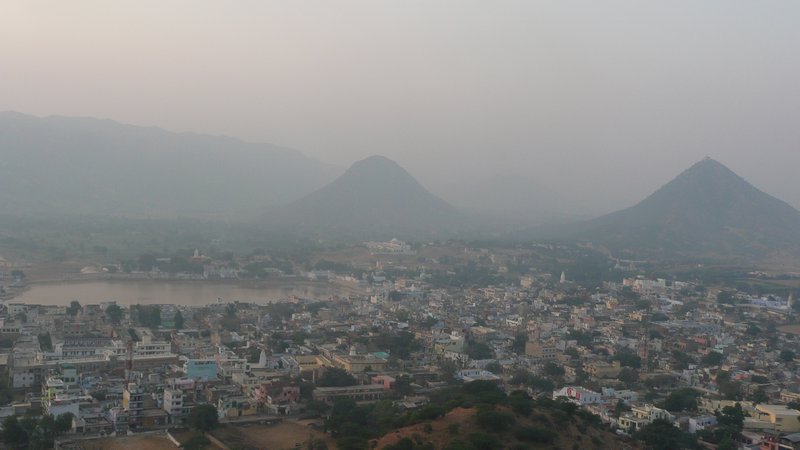 Pushkar at sunrise