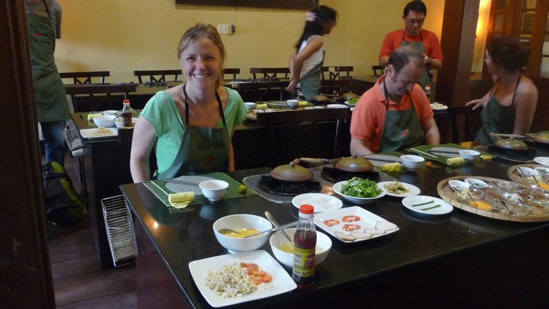 Helen learns to cook - Vietnamese style