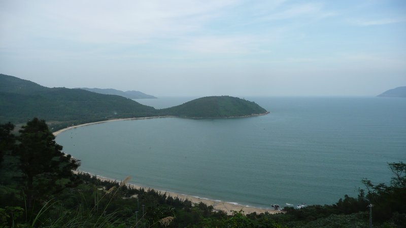 On the way up to the Hai Van Pass, north of Hoi An
