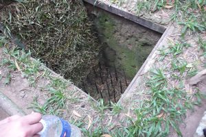 Viet Cong jungle traps at Cu Chi tunnels