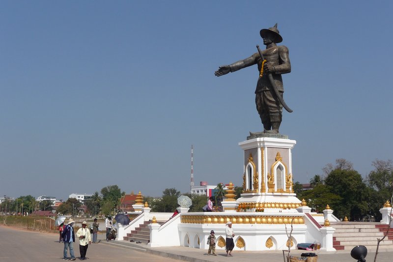Statue in Vientiane