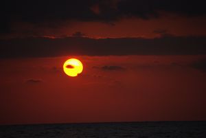 Sunrise at Open Sea