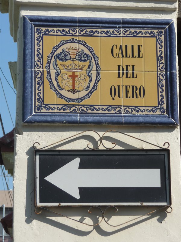 Getting lost in the one way system of Cartagena Old town