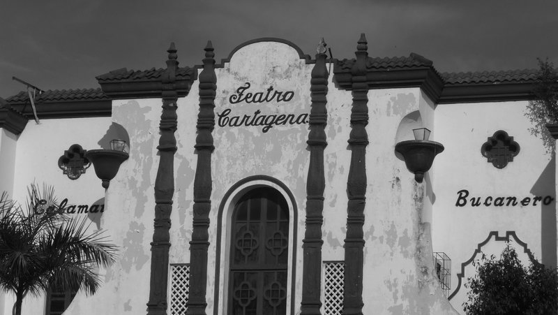 The old theatre in Cartagena