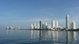 First view of Cartagena