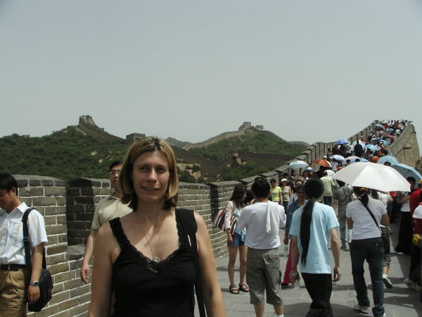 Flo on the Great Wall