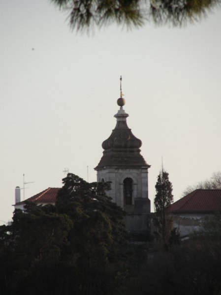 top of the church