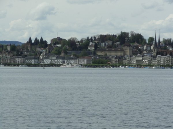 Arrival at Luzern