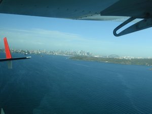 Sydney vue de l'hydravion