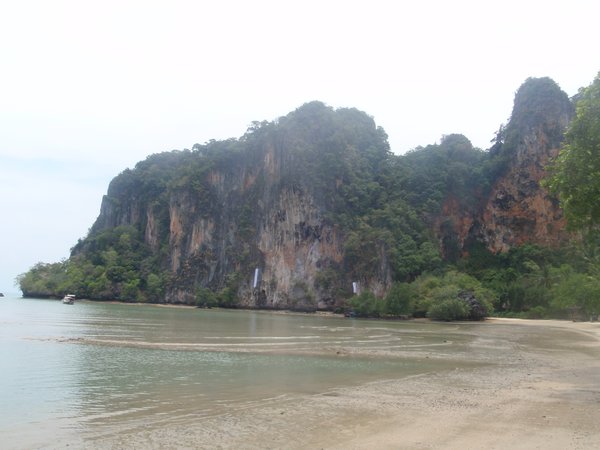 Rock Climbing Krabi -La paroi ou l'on a grimpe (Oui Oui Oui jusq'en haut)