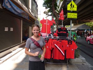 Les Red Shirts a Bangkok (1)