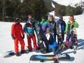 Snowboard Instructors, Hot Dog style