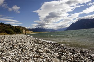 Rich fishing for Salmon on Lake Hawea