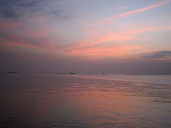 Manila Bay at sunset