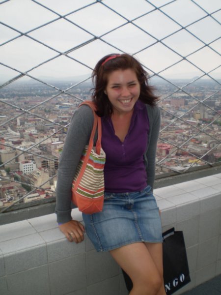 At the top of the torre Latinoamericano
