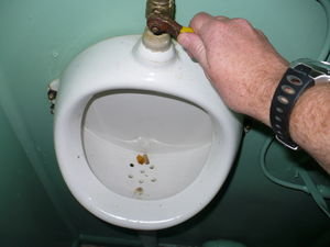 Tiniest Urinal Ever