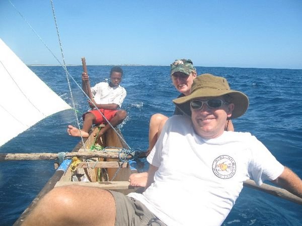 Sailing in a Pirogue