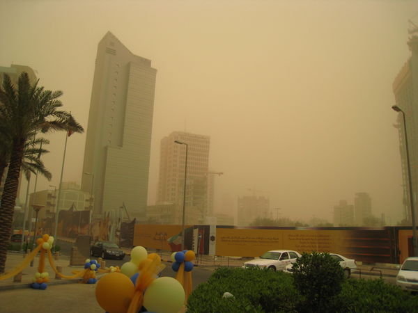When sand fell on Kuwait