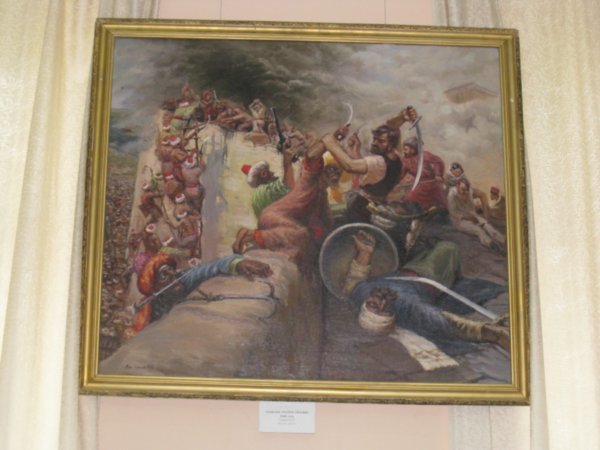 A painting in Azov Museum