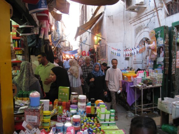 Market place in Medina