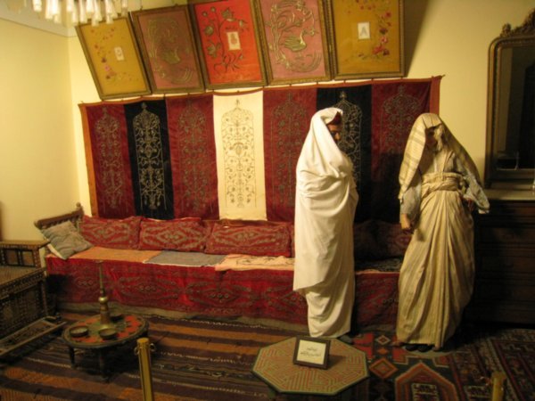 Tripoli museum - a room in the palace